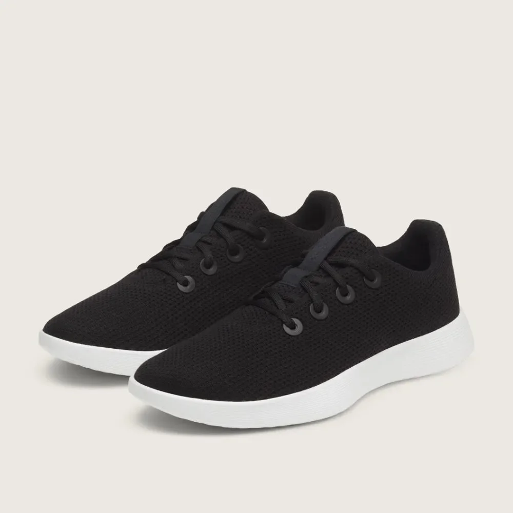 Allbirds Tree Runner Go Womens Natural Black Sneakers Size 7